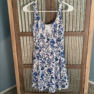 Blue Floral H&M Dress